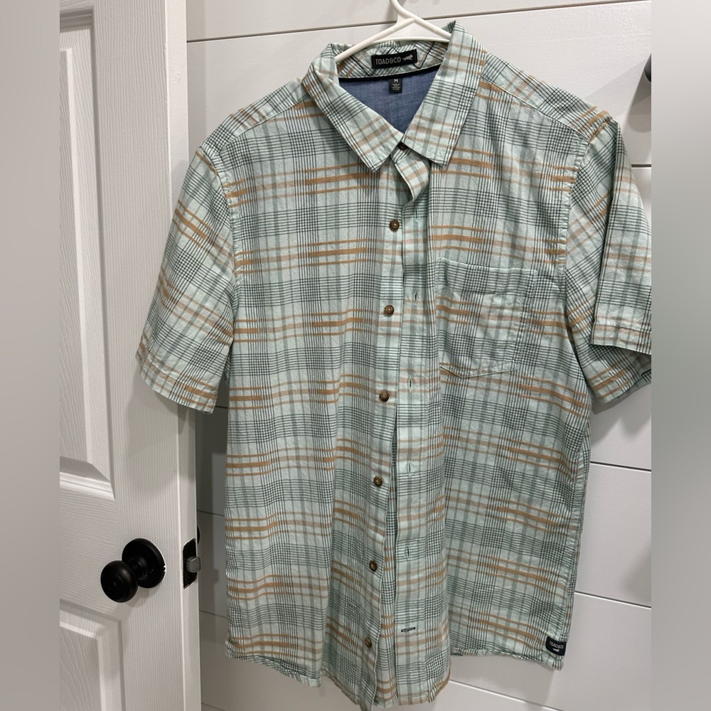 Mens Toad and Co. button up shirt
